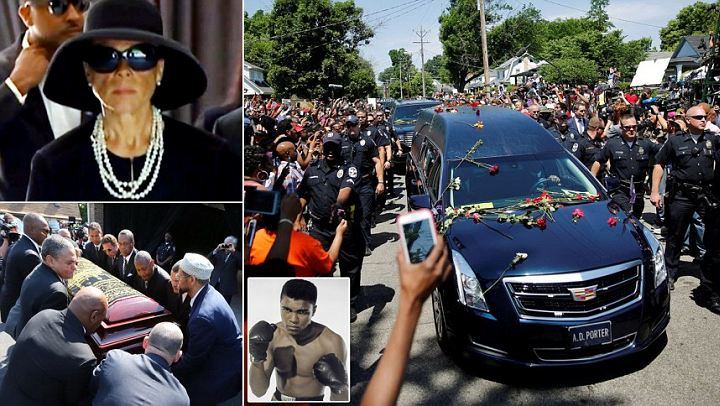 Ribuan Orang Teriakkan `Ali, Ali` Ucapkan Selamat Jalan sang Juara